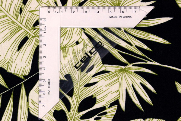 Palm Outlines Printed Rayon