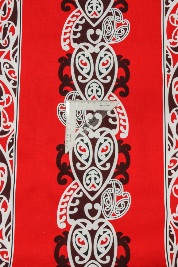 Red Traditional Designs of Aotearoa 