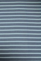 Powder Blue & Denim Blue Striped 100% Merino Knit