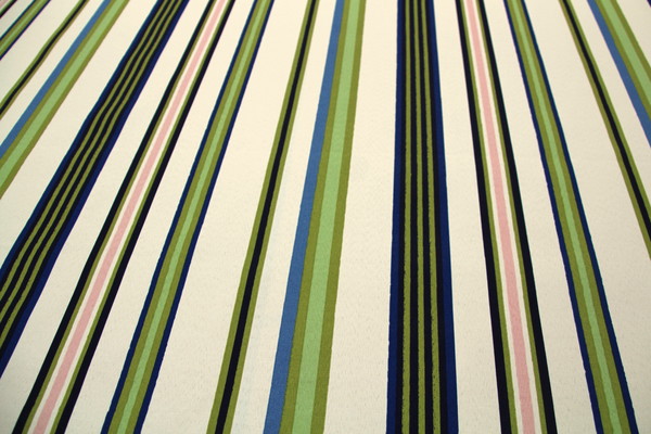 Soft Sorbet Stripes Waterproofed & UV Coated Canvas