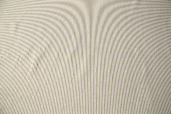 Lime Pin-Striped Sturdy Stretch Cotton